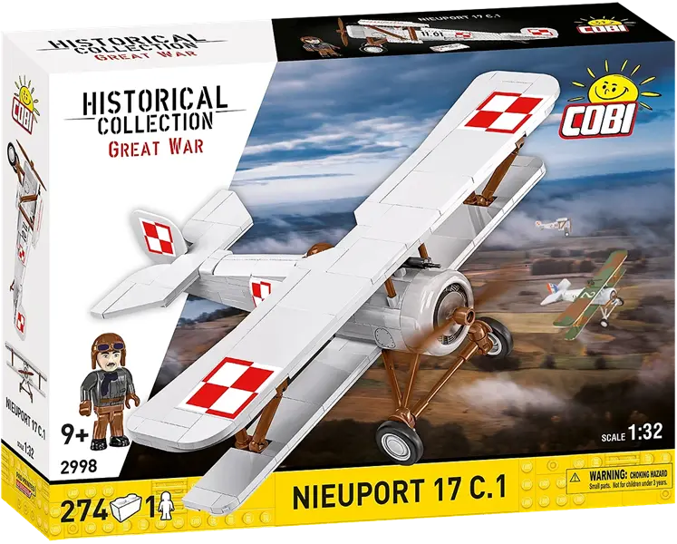 Klocki Great War - samolot Nieuport 17 C.1 274kl
