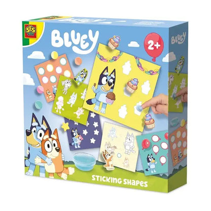 Bluey naklejki z kształtami