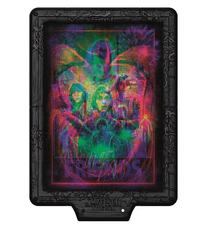 Puzzle 520 elementów z ramką LED - Stranger Things The Upside Down