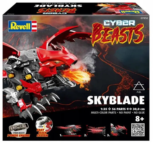 Model do składania cyber beasts sky blade 56 elementów