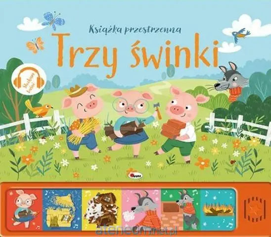 Książeczka Słucham baśni, Trzy Świnki