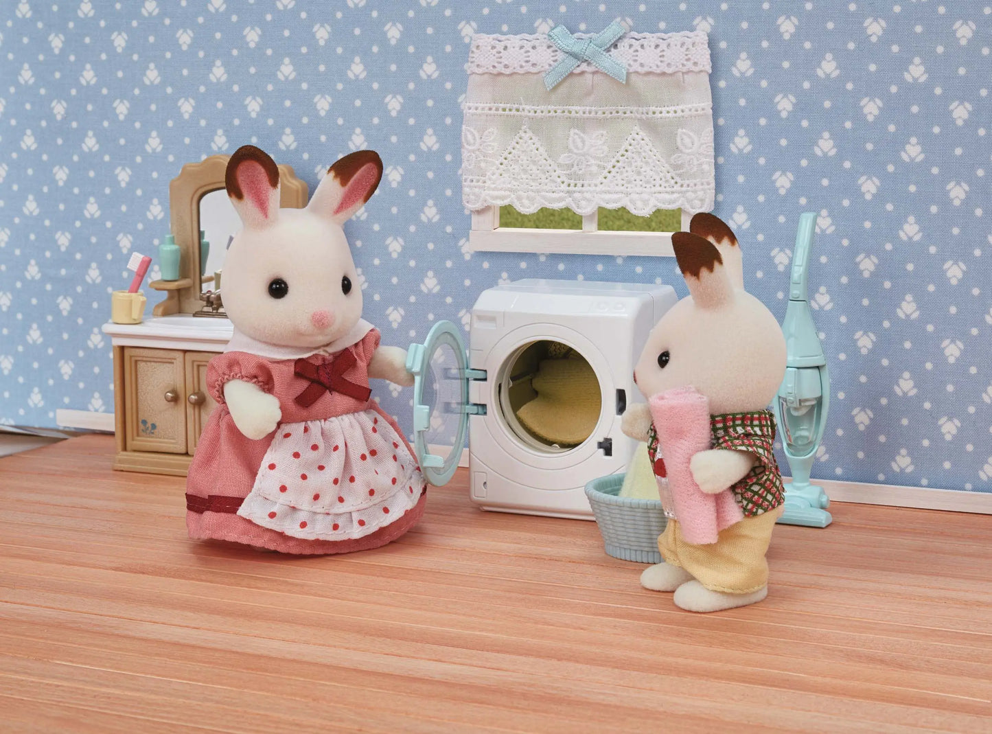Sylvanian pralka i odkurzacz