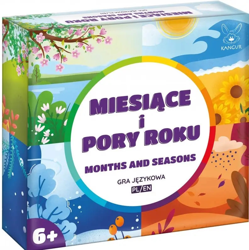 Gra językowa miesiące i pory roku pl/en