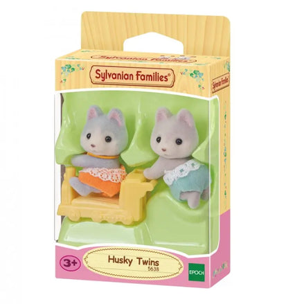 Sylvanian families bliźniaki piesków husky
