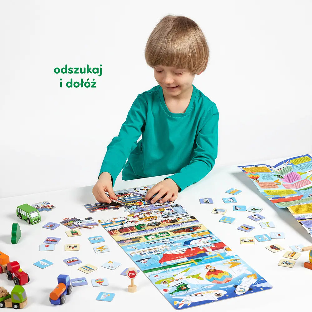 Puzzle tak działa transport 4+