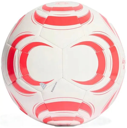Adidas piłka nożna Tiro club, biało-czerwona
