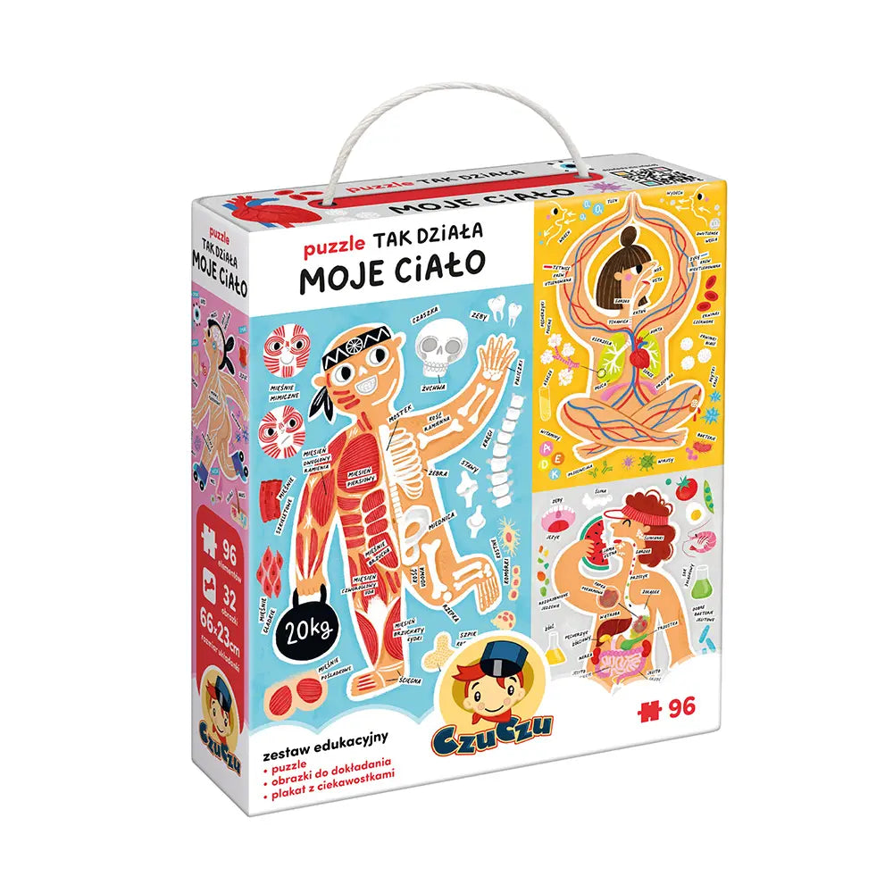 CzuCzu Puzzle Tak działa Moje ciało 5+