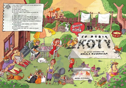 Książeczka Opowiem ci, mamo- Co robią koty