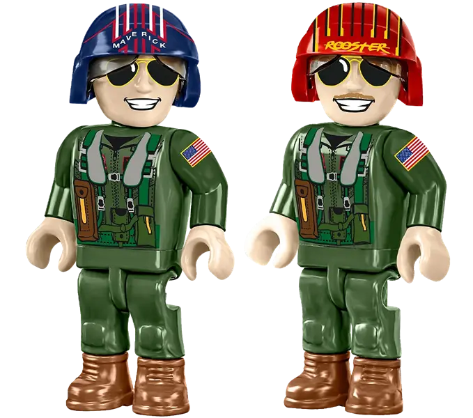 Top Gun Maverick, Grumman F-14 Tomcat - 825 klocków