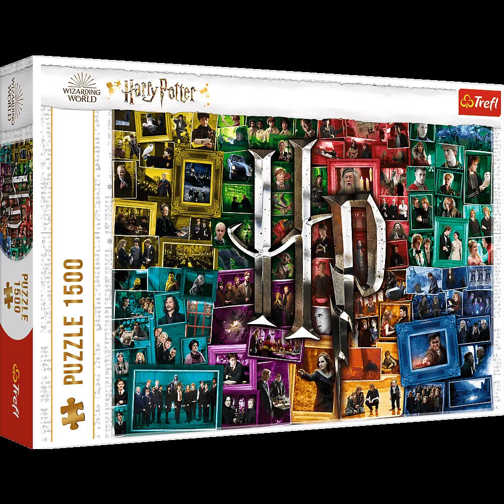 PUZZLE 1500 HarryPotterNa przestrzeni filmów 26185
