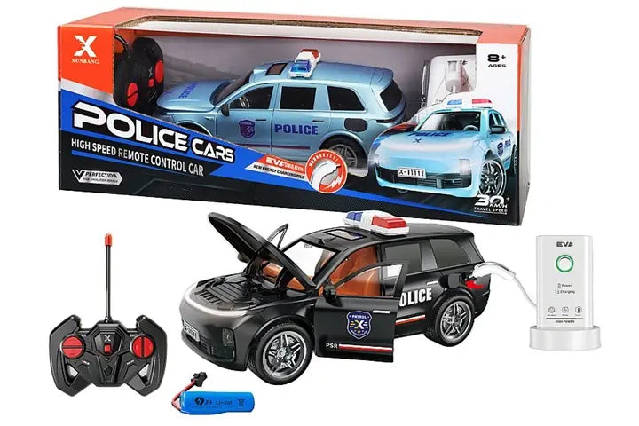 Auto policyjne na radio