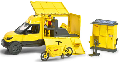 Zestaw z pojazdem DHL 25cm