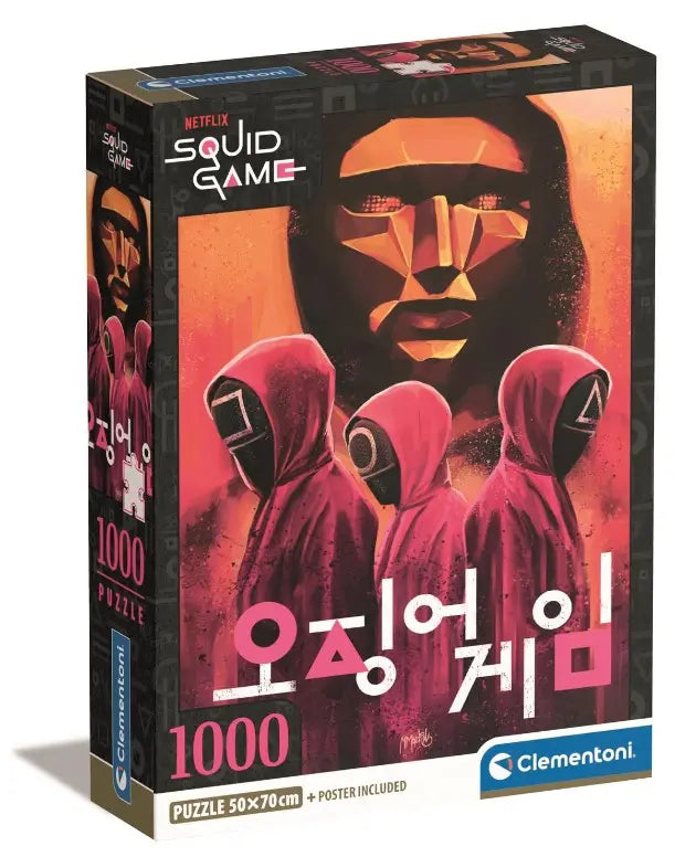 Clementoni puzzle 1000 elementów Compact - Netflix Squid Game