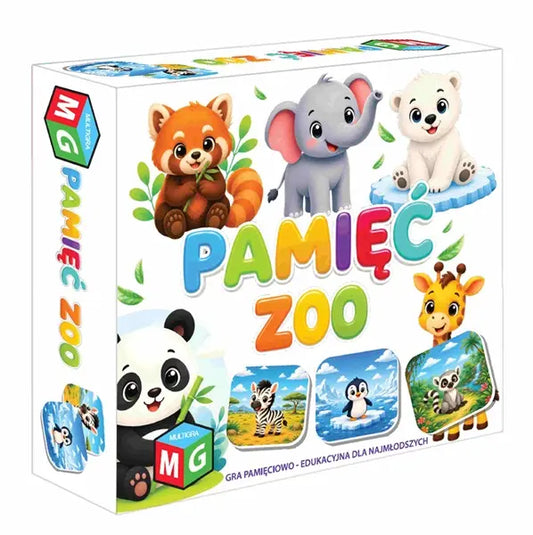Gra pamięciowo-edukacyjna Zoo