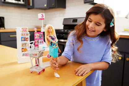 Barbie supermarket zestaw z lalką FRP01 /3