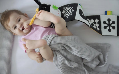 Moms care książeczka do łóżeczka króweczka