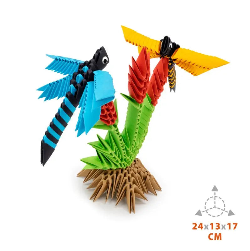 Origami 3D Ważki