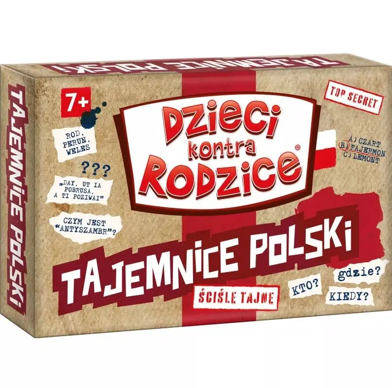 Dzieci kontra rodzice gra tajemnice polski