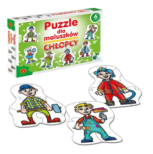 Puzzle dla maluszków chłopcy