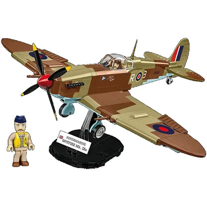 Klocki Historical Collection Samolot Supermarine Spitfire MK.IXE
