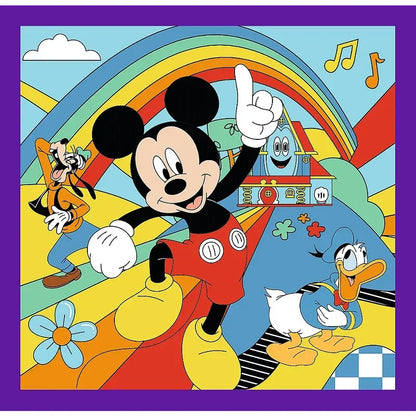 Puzzle 3w1 Miki i jego wesoła ekipa