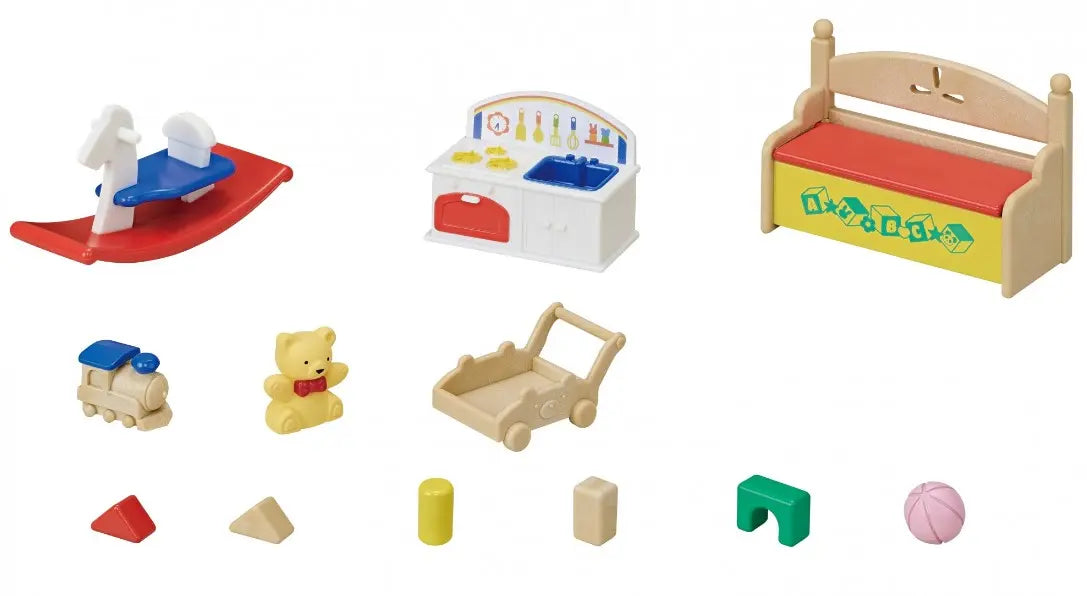 Sylvanian families dziecięcy pokój zabaw