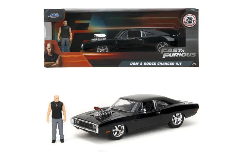 Szybcy i Wściekli - Dodge Charger 1970 1:24 + figurka