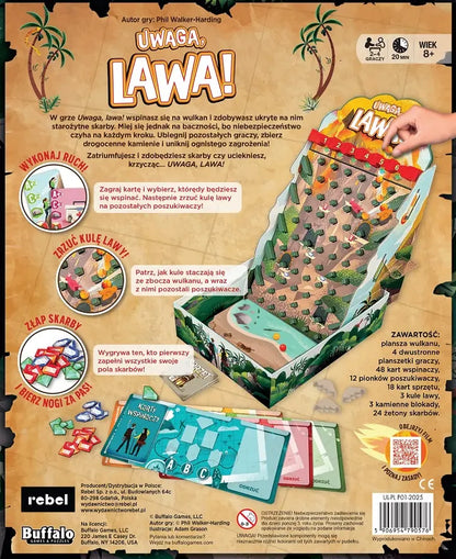 Gra, Uwaga, lawa!