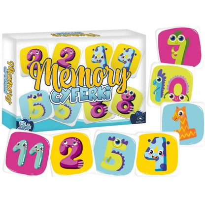 Gra memory cyferki