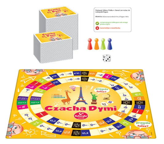 Czacha dymi gra planszowa
