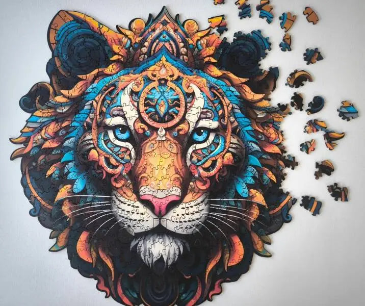 Puzzle drewniane – Peace and harmony, tygrys 400 el.