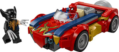 Lego SuperHeroes Marvel - Spider-Man w samochodzie kontra zvenomowany Wolverine