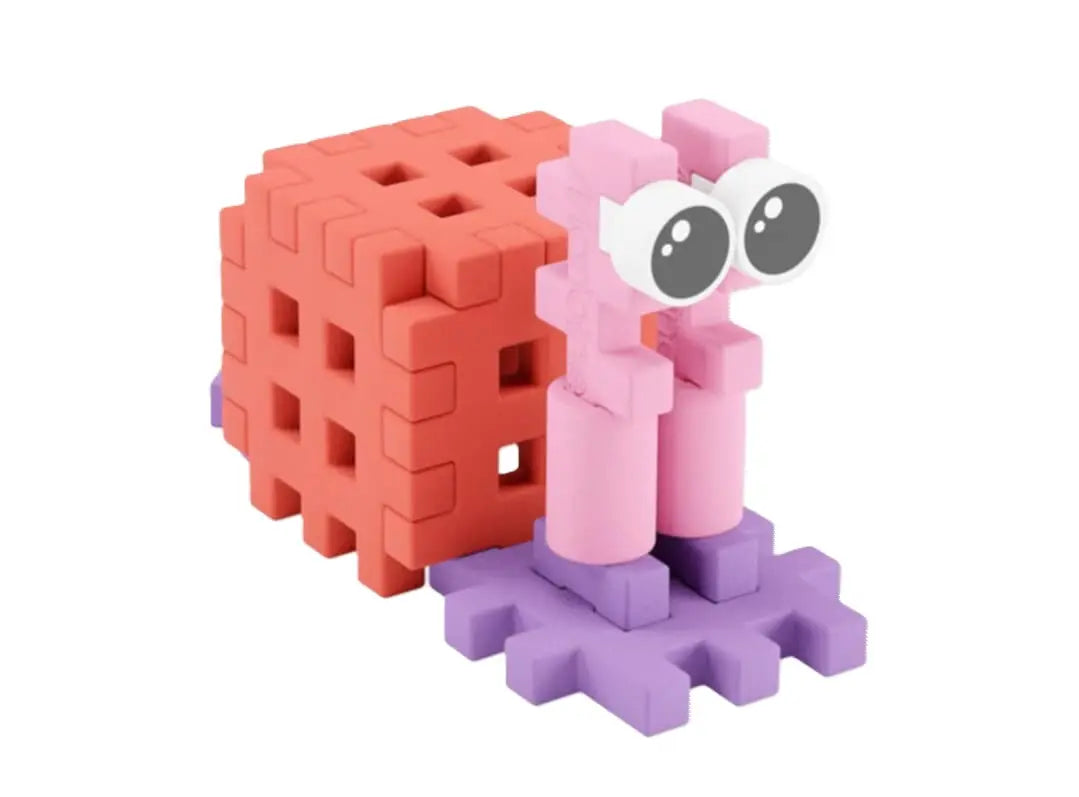 Klocki wafle mini pocket pets ślimak