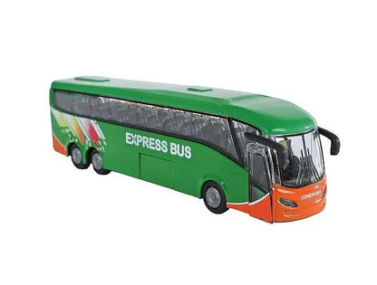 Autobus 18,5cm metalowy z napędem ze światłem i dźwiękiem