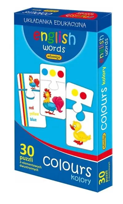 Kolory - colours - zestaw edukacyjny