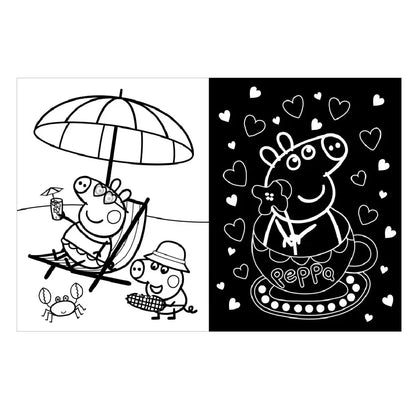 Świnka peppa neon moc koloru baw się kolorami