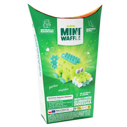 Klocki wafle mini pocket pets krokodyl