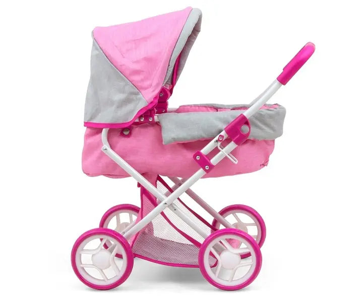 Wózek dla lalek Alice prestige pink