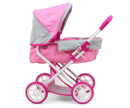 Wózek dla lalek Alice prestige pink