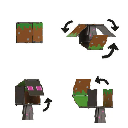 Minecraft figurka 2w1, Enderman