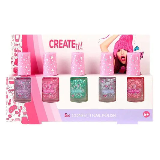 Create It! lakier do paznokci confetti 5 - pak