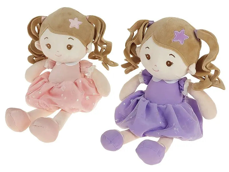 Lalka szmacianka 40cm - 2 kolory