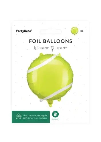 Balon foliowy - Piłka tenisowa - 35x35