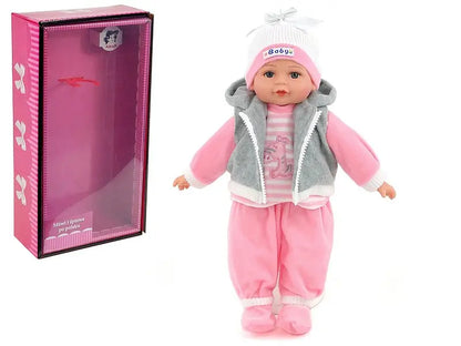 Lalka bobas 35cm z polskim dźwiękiem, mówi i śpiewa po polsku