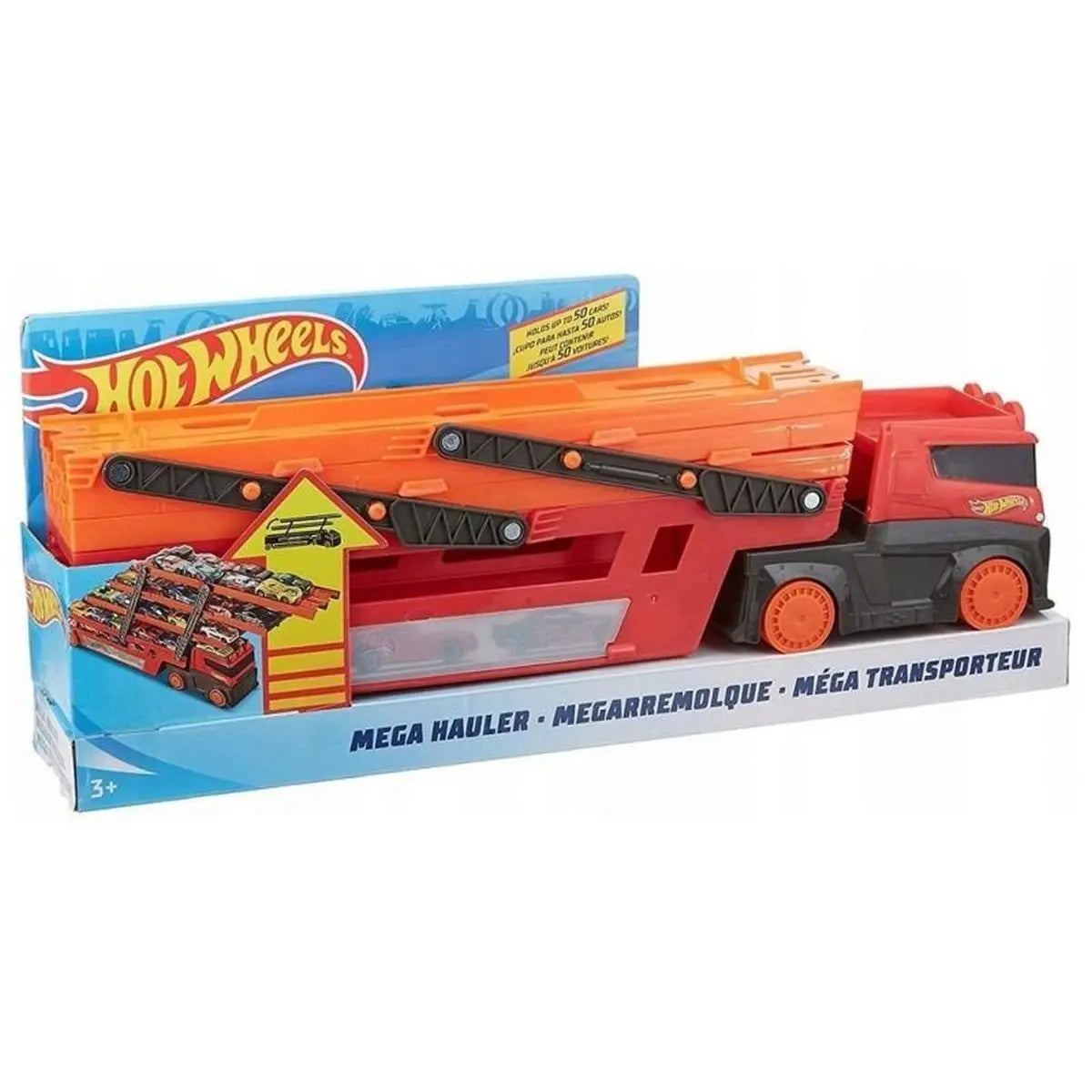 Hot wheels mega transporter do przewozu aut