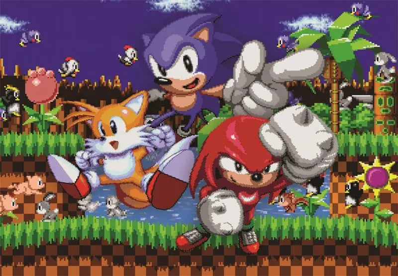 Puzzle 500 Cubes Sonic Classic