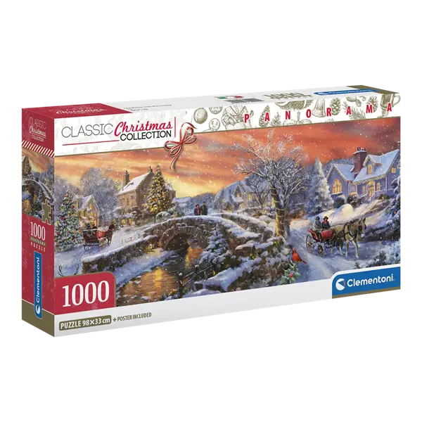 Puzzle 1000 Panorama Christmas