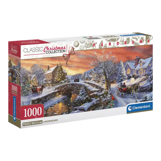 Puzzle 1000 Panorama Christmas