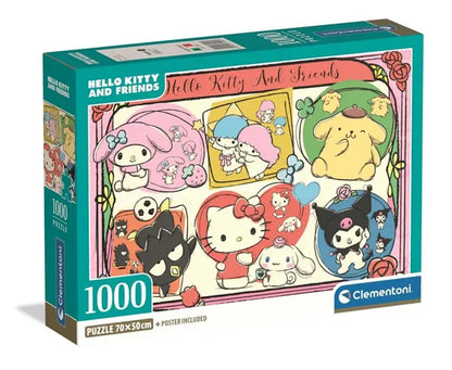 Puzzle 1000 Compact Hello Kitty