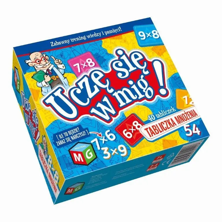 Tabliczka mnożenia uczę się w mig